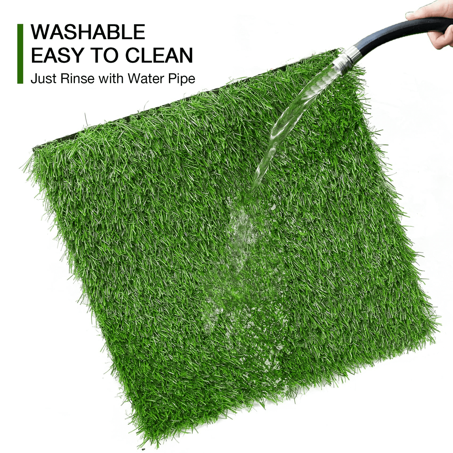 XLX TURF Artificial Grass Placemats for Decor Table Runner and DIY